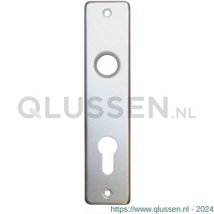 QlinQ renovatieschild profielcilinder PC 55 mm elox aluminium set 2 stuks 1033968