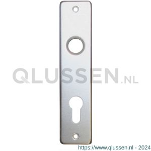 QlinQ renovatieschild profielcilinder PC 72 mm elox aluminium set 2 stuks 1033969