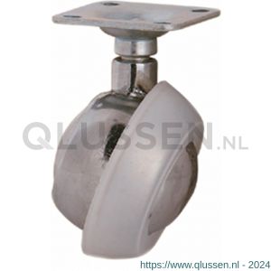 QlinQ kogelrolzwenkwiel 40 mm draagvermogen 20 kg set 2 stuks 1036173