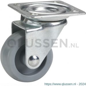 QlinQ bokzwenkwiel 25 mm draagvermogen 15 kg set 2 stuks 1036222