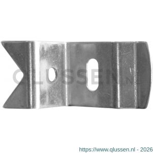 QlinQ tafelbladklem blank horizontaal set 4 stuks 1036629