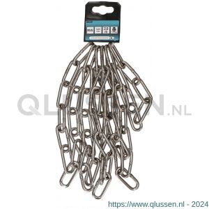 QlinQ voetketting 35x5 mm RVS 2 m 1095772