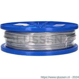 QlinQ staaldraad 2/3 mm verzinkt-PVC 200 m rol 1095797