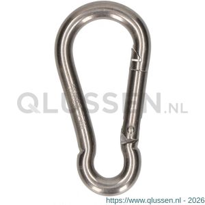 QlinQ karabijnhaak 80x8 mm RVS 1095834