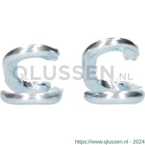 QlinQ noodschakel 3 mm verzinkt set 2 stuks 1095853