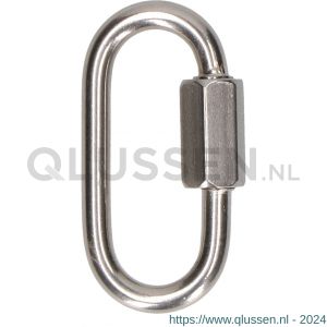 QlinQ noodschakel schroefbaar 4 mm RVS 1095857