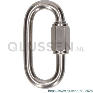 QlinQ noodschakel schroefbaar 8 mm RVS 1095859