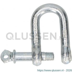 QlinQ D-sluiting M8 verzinkt 1095866