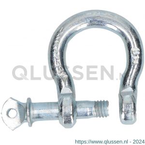 QlinQ harpsluiting 8 mm verzinkt 1095870