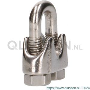 QlinQ staaldraadklem 8 mm RVS 1095899