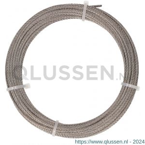 QlinQ staaldraad 2 mm 10 m RVS rol 1095926