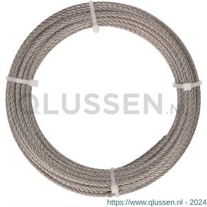 QlinQ staaldraad 3 mm RVS 10 m rol 1095927