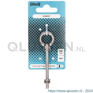 QlinQ oogbout M8x80 mm RVS 1095962