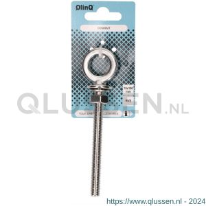 QlinQ oogbout M10x100 mm RVS 1095963