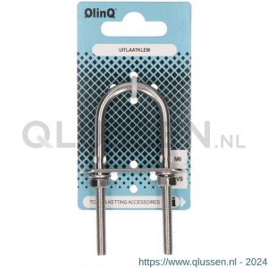 QlinQ uitlaatklem M6x30 mm RVS 1095965