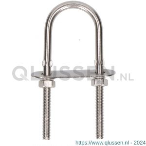 QlinQ uitlaatklem M6x30 mm RVS 1095965