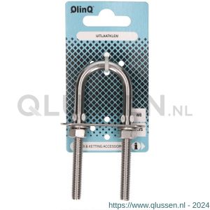 QlinQ uitlaatklem M8x26 mm RVS 1095966