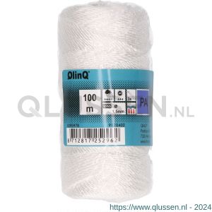 QlinQ multikoord PA 1.3 mm gedraaid wit 100 m rol 1095978