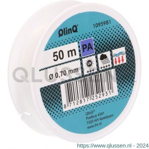 QlinQ visdraad 0.7 mm 50 m rol 1095981