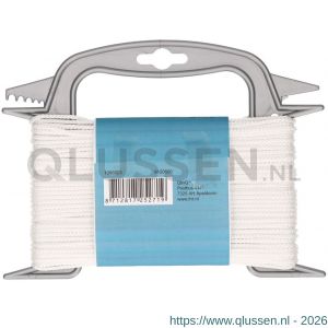 QlinQ nylonkoord PA 2.5 mm gevlochten 30 m rol 1096003