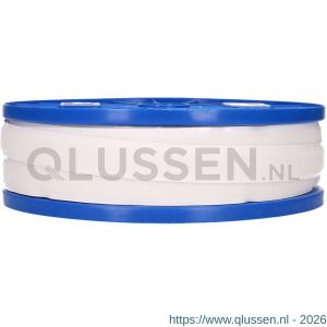 QlinQ zelfklevend klittenband 20 mm 40 m wit haken 1096025