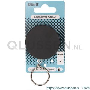 QlinQ sleutelketting-automaat 51 mm vernikkeld 1096074