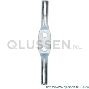 QlinQ koordhouder 80 mm verzinkt set 2 stuks 1096077