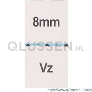 QlinQ wervel 8 mm verzinkt 1096078