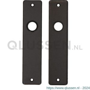 QlinQ renovatieschild 180/41 blind aluminium zwart blister 1106148