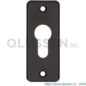 QlinQ profielcilinderplaat 83x24 mm aluminium zwart blister 1106161