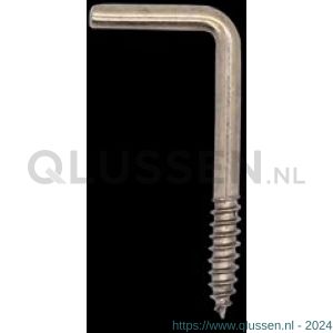 QlinQ schroefduim 3.2x40 mm messing set 10 stuks blister 1110282