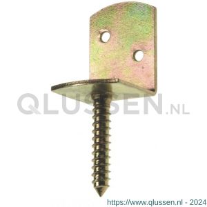 ASF vlechtschermsteun type L met schroef Torx geelverzinkt 17270002