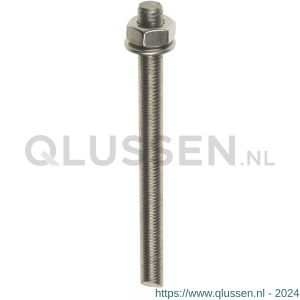 ASF draadstang met moer en ring M8x110 mm verzinkt 49040008