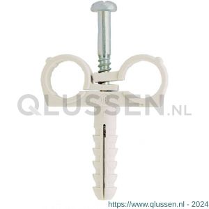 FM CTND buisklem met meegegoten plug voor 2 buizen met diameter 15 mm 47117015