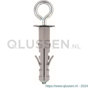 FM TAL plug 9x49 mm met oog M4 nylon-staal 46396004