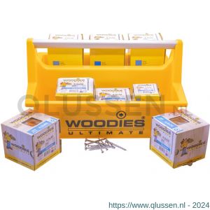 Woodies Ultimate draagkist inclusief 3.000 schroeven verzinkt 61999025