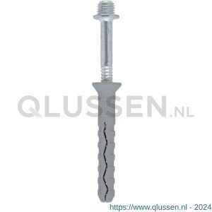 FM TSS slagplug 6x40 mm platkop PK met bevestigingspen M7 18406372