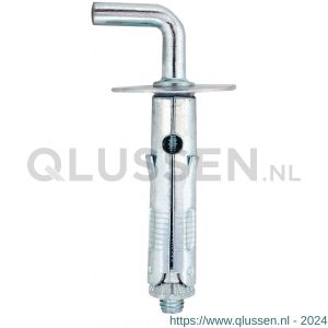 FM TAM hollewandanker 8x40 mm verzinkt met medium haak 46356104