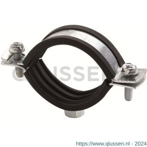 Index AB-IA buisklem EPDM aansluiting M8 open diameter 54 mm verzinkt IXABIA054