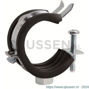 Index AB-IR buisklem EPDM aansluiting M8 snelklem diameter 48 mm verzinkt IXABIR048