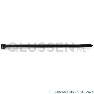 Index BN-N kabelbinder zwart 4.8x200 mm nylon blister IXBZBN48200