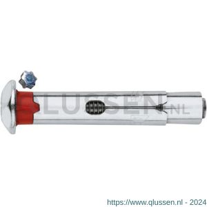 Index CH-INB krachtkeilanker met antidiefstalbout M6x60 mm diameter 8 mm verzinkt IXACHINB08L