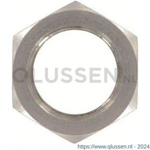 ASF pijpmoer DIN 431 1/4 inch A/F 22 RVS A4 83008004