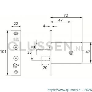 QlinQ penslot compleet enkel 1035065