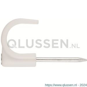 Index GR-NY BL kabelclip met nagel wit 2x1 mm nylon IXGRBL060