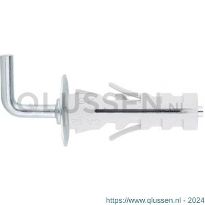 Index IPA-GR hollewandplug met schroefduim M5x45 mm diameter 12 mm nylon IXIPAGR12