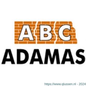 ABC Adamas spouwanker a-symetrisch 8.0/6,5x390 mm RVS A4 17000439