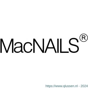 MacNails machinenagel 3.4x80 mm blank gewalst 5 kg 87334510