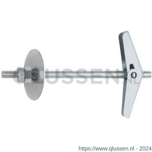 Index PA-ES parapluplug met draadstuk M5 mm diameter 15 mm verzinkt zak IXLSPAESM05