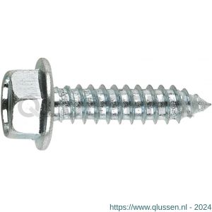 Index AUE plaatschroef DIN 6928 6.3x40 mm SW 10 verzinkt IXAUE6340